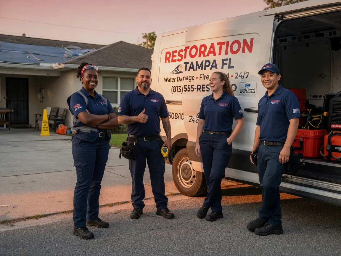 Water Damage Restoration company in Iraan, TX